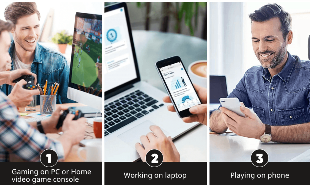 User for blue light blocking lens